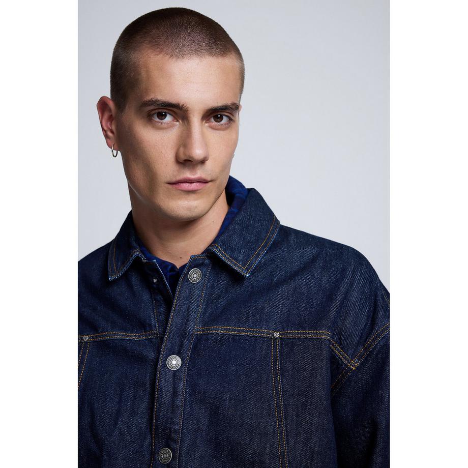 Desigual Veste en jean brodée  