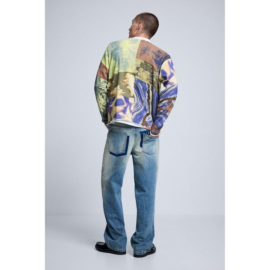 Desigual Pullover à Imprimé Graphique  