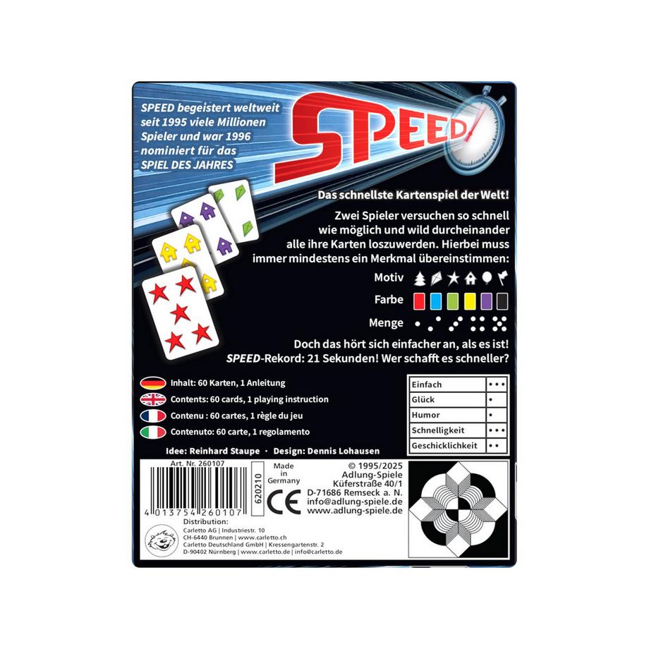 ADLUNG SPIELE  Speed 