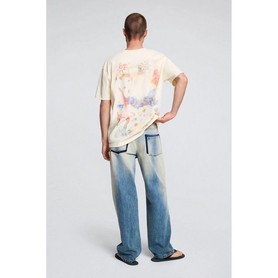 Desigual T-shirt stampata a maniche corte  