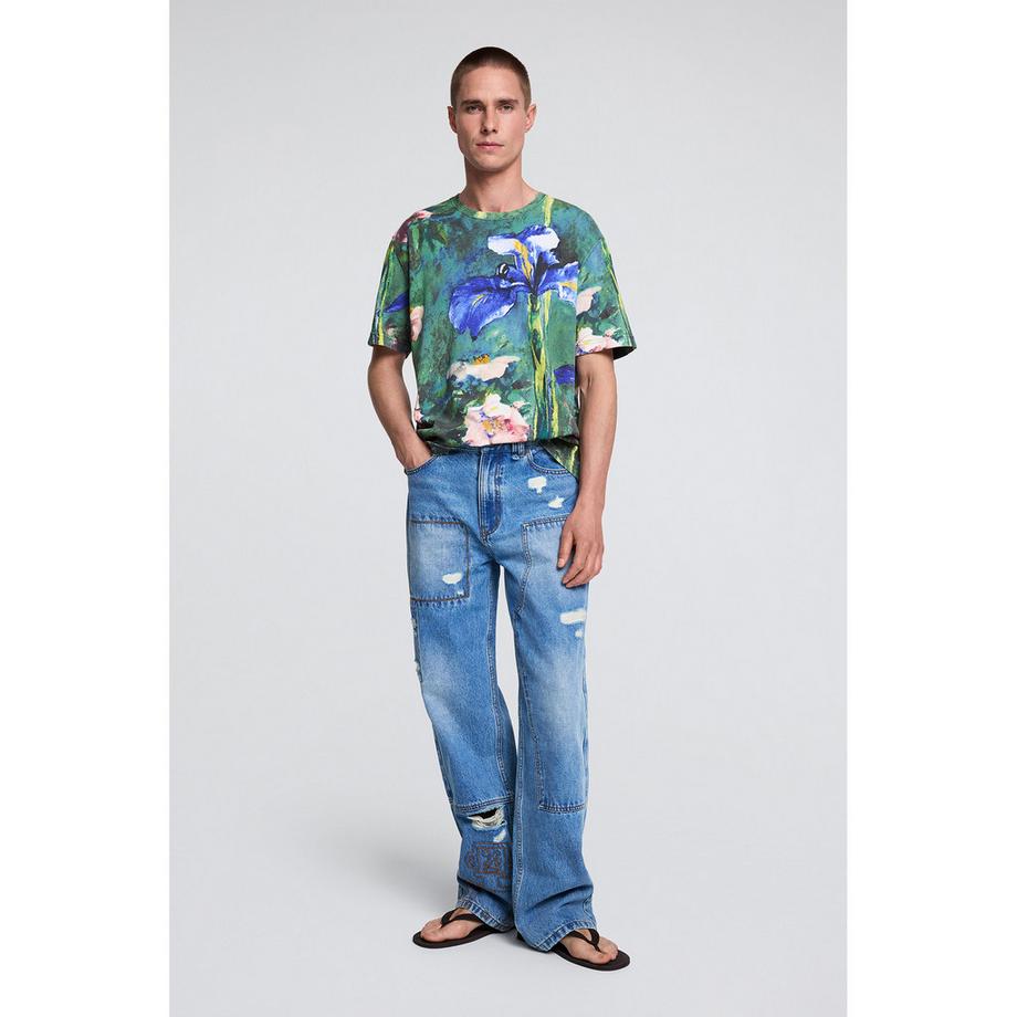 Desigual T-shirt con stampa floreale  
