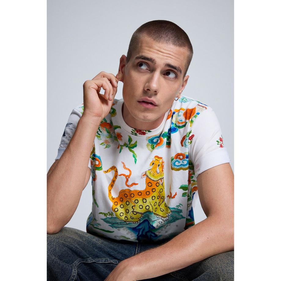 Desigual T-shirt con stampa grafica  