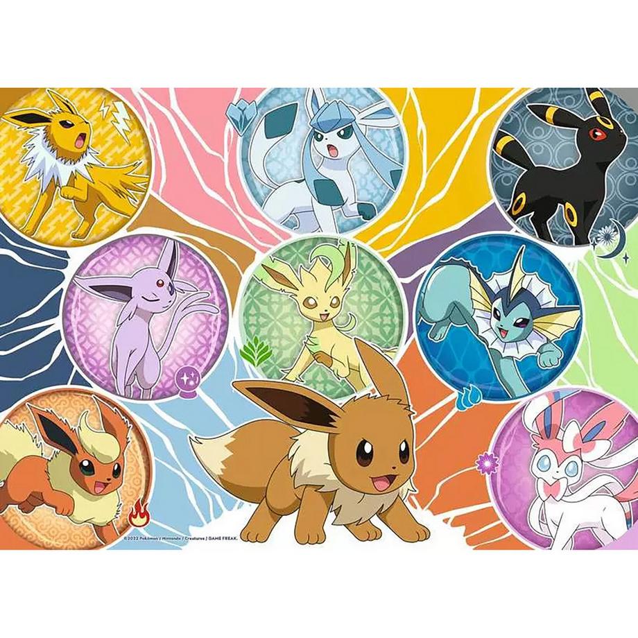 Ravensburger  Puzzle Les copains Pokémon 4 x 100 pièces 