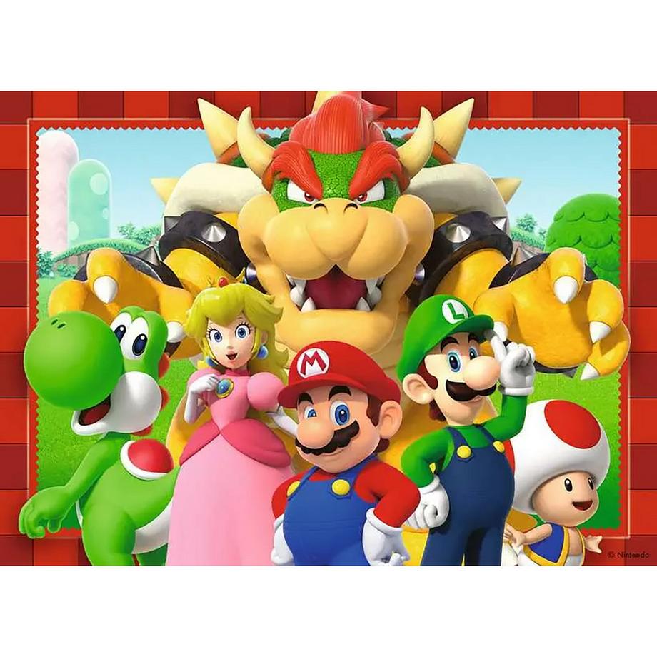 Ravensburger  Super Mario Puzzle, 4 x 100 Teile 