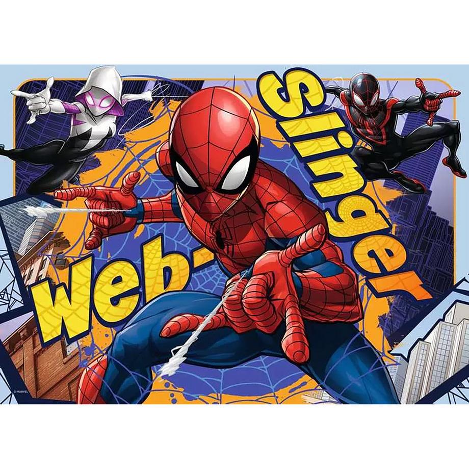 Ravensburger  Puzzle Spider-Man, 4 x 100 pièces 