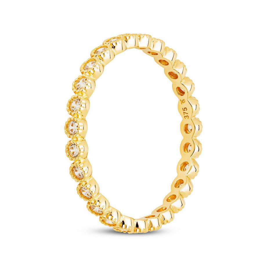 Bague avec zirconia synth.