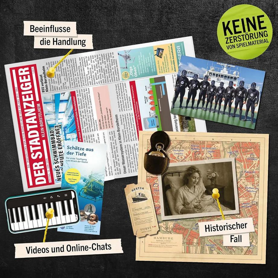 Hidden Games  Schatten der Zeit – Krimispiel 
