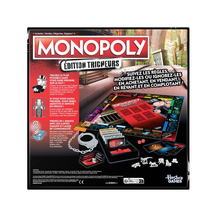 Monopoly  Monopoly Mogeln und Täuschen, Französisch 