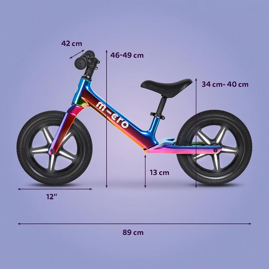 micro  Balance Bike Ultra Neochrome 