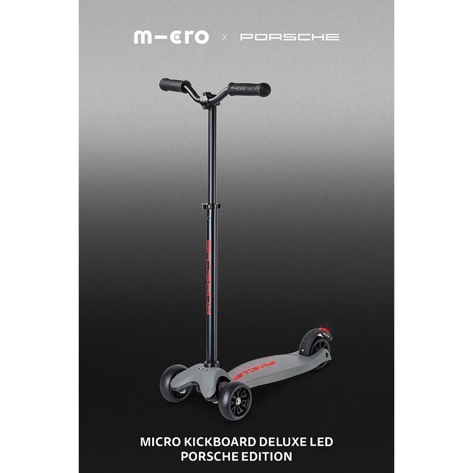 micro  Kickboard Deluxe LED Porsche Edition 