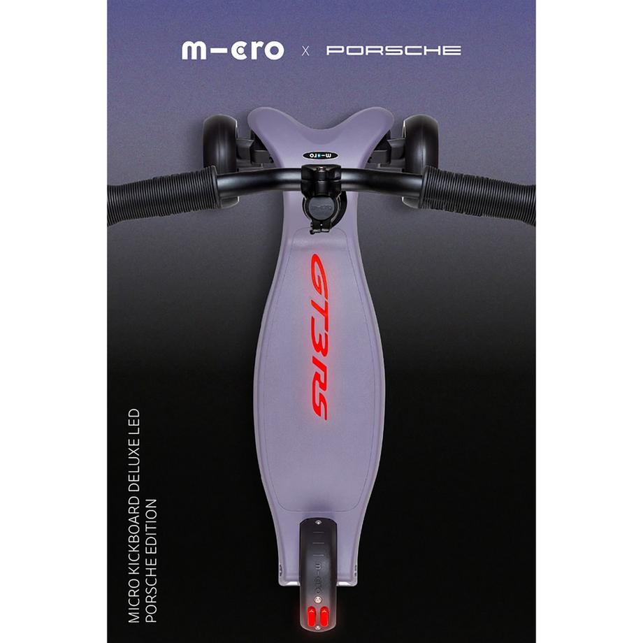micro  Kickboard Deluxe LED Porsche Edition 