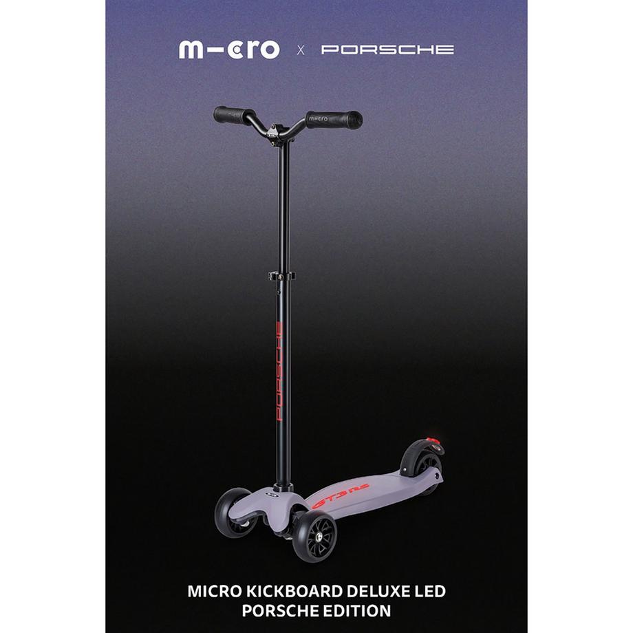 micro  Kickboard Deluxe LED Porsche Edition 