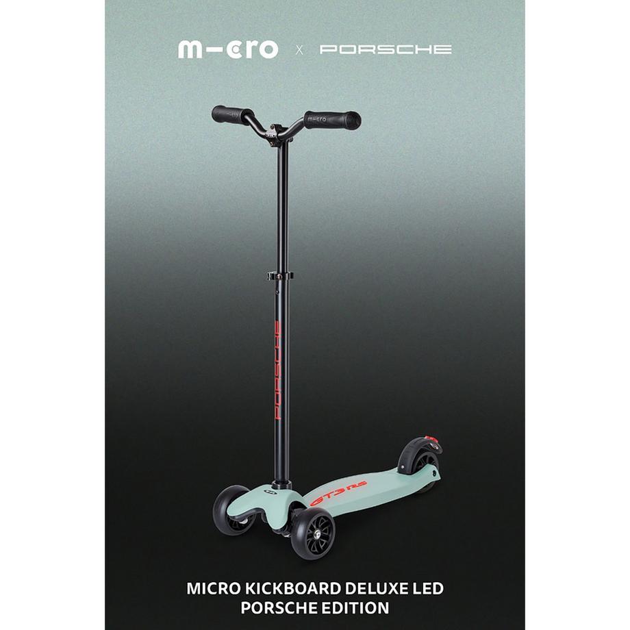 micro  Kickboard Deluxe LED Porsche Edition 