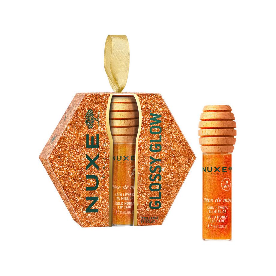 Coffret Rêve de Miel Soin Lèvres au miel Or