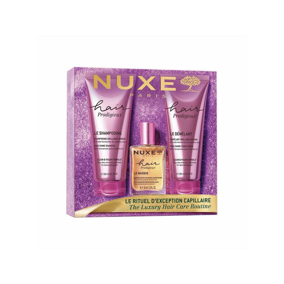 NUXE  Cofanetto regalo Natale HAIR PRODIGIEUX® The Luxury Hair Care Routine 
