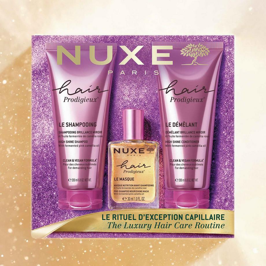 NUXE  Cofanetto regalo Natale HAIR PRODIGIEUX® The Luxury Hair Care Routine 