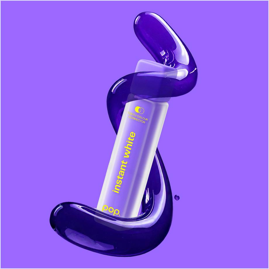 POP  Teeth Colour Corrector- Instant White Serum 