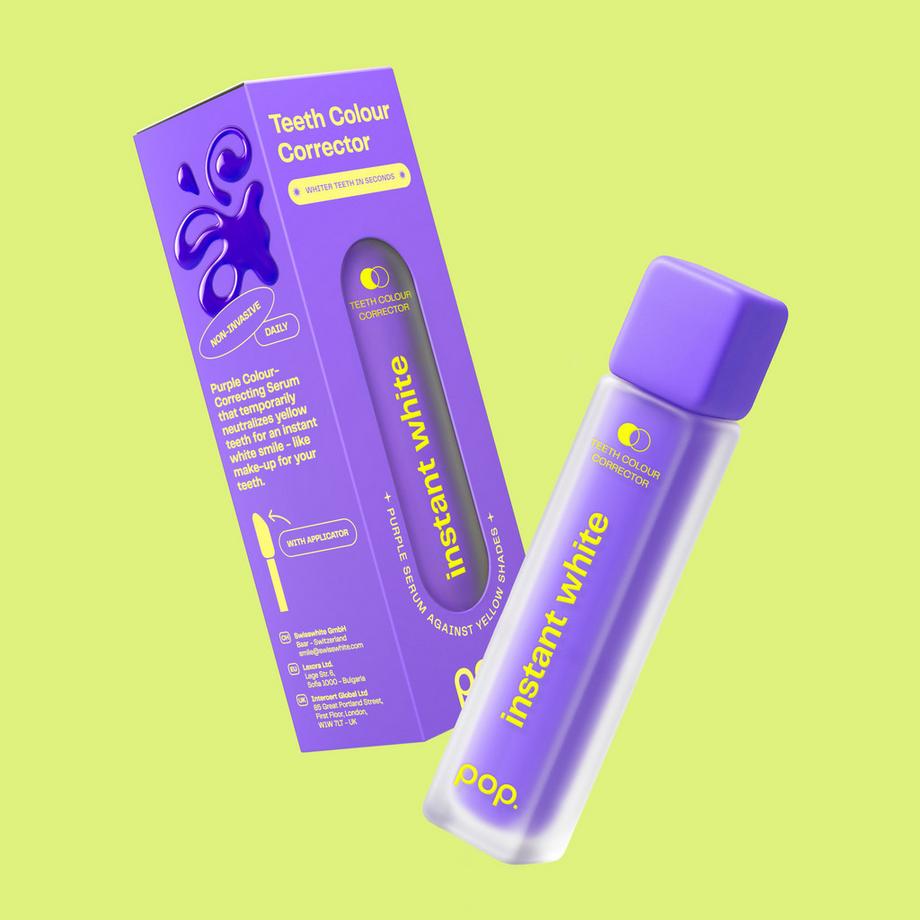 POP  Teeth Colour Corrector- Instant White Serum 