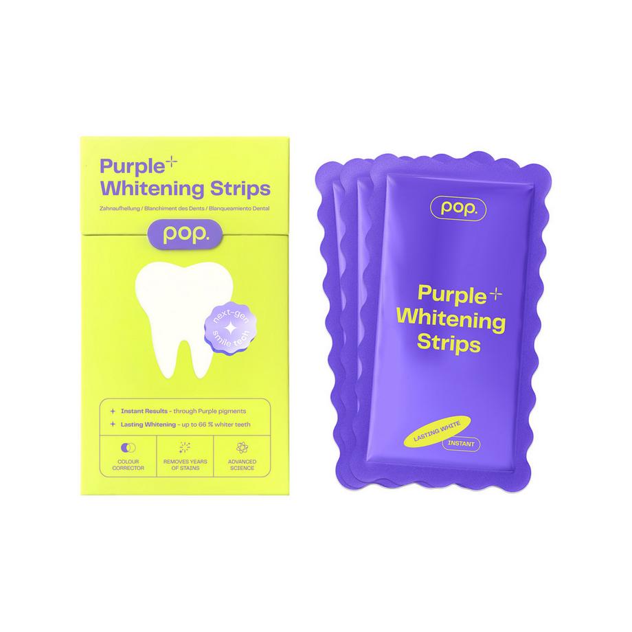 Purple Zahnaufhellungsstreifen