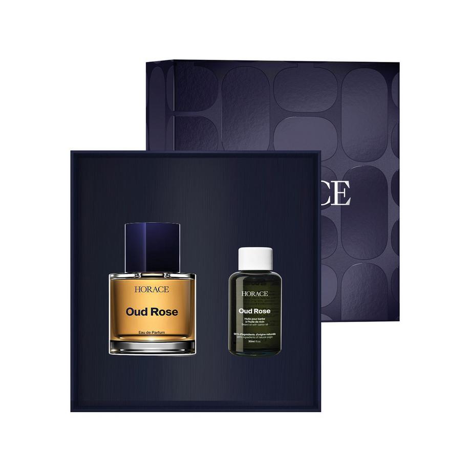 Oud Rose Duft- & Bartöl-Geschenkset