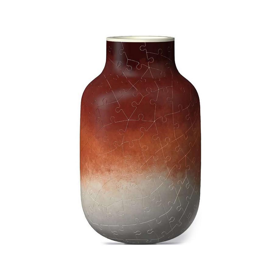 Ravensburger  Puzzle 3D Vase Gradient Brick-Red, 162 pezzi 
