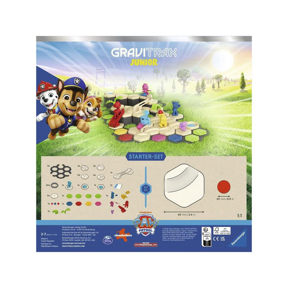 Ravensburger  GraviTrax Junior Paw Patrol – Starter-Set L 