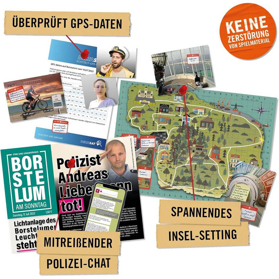 Hidden Games  Reif für die Insel – Krimispiel 