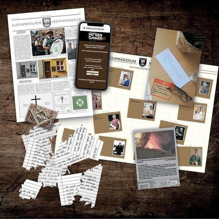 Hidden Games  L'affaire Bourg-Le-Petit – Jeu d'enquête 