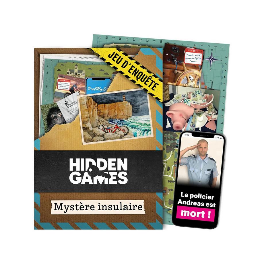 Mystère insulaire – Jeu d'enquête