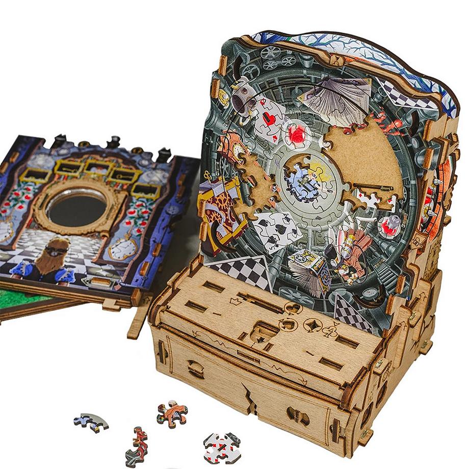 iDventure  CluePuzzle – The Wonderbox of Alice Scatola rompicapo 