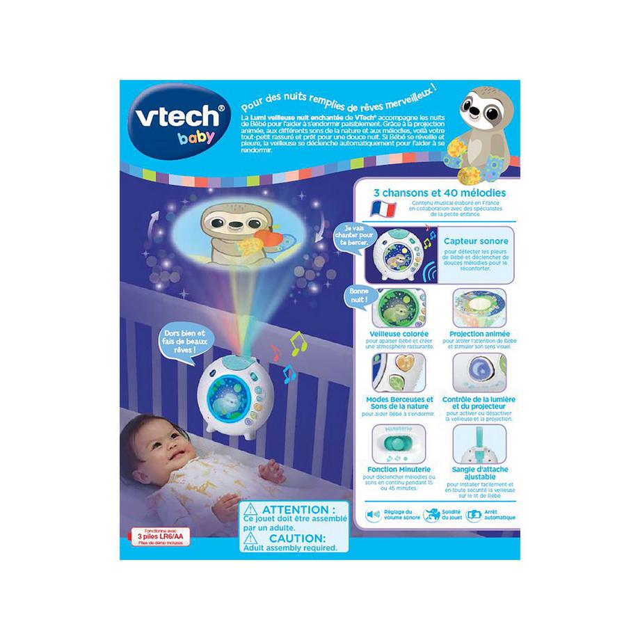 vtech  Lumi veilleuse nuit enchantée, français 