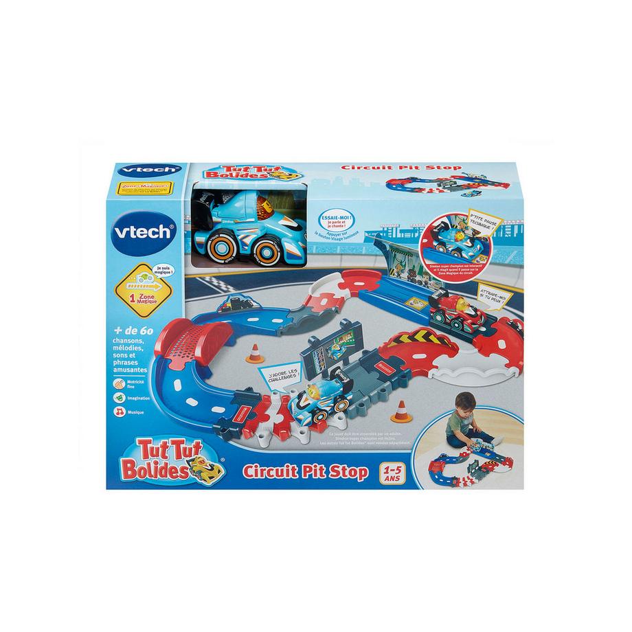 vtech  Tut Tut Bolides Circuit Pit Stop 