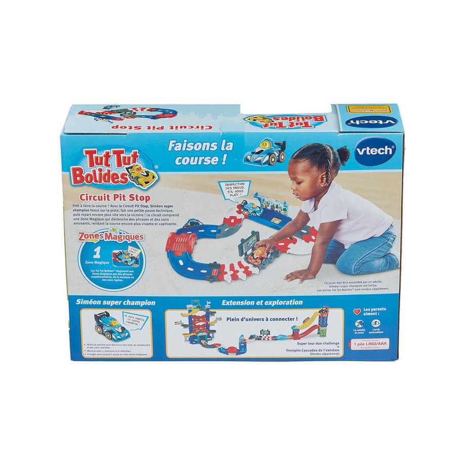 vtech  Tut Tut Bolides Circuit Pit Stop 