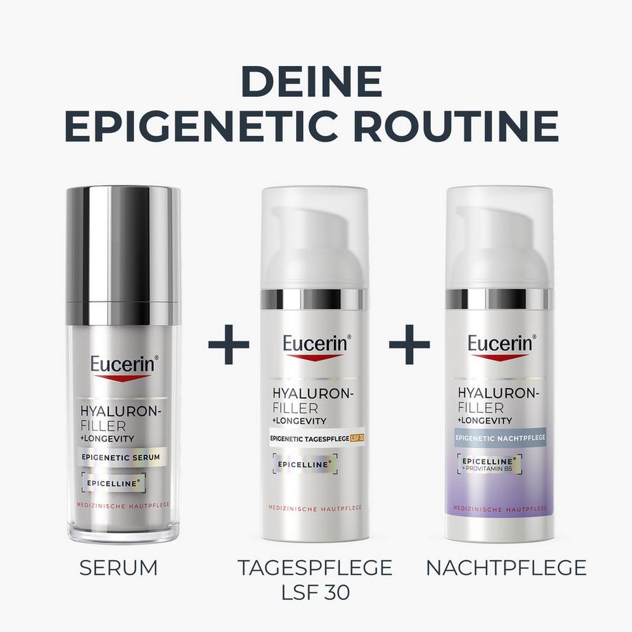 Eucerin  Hyaluron-Filler + Longevity Soin de Jour Épigénétique SPF30  