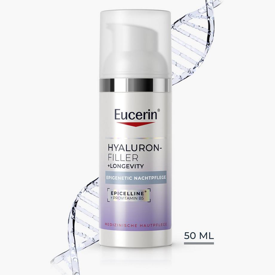 Eucerin  Hyaluron-Filler + Longevity Soin de Nuit Épigénétique  