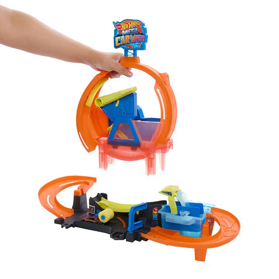 Hot Wheels  Mega Loop autolavaggio 