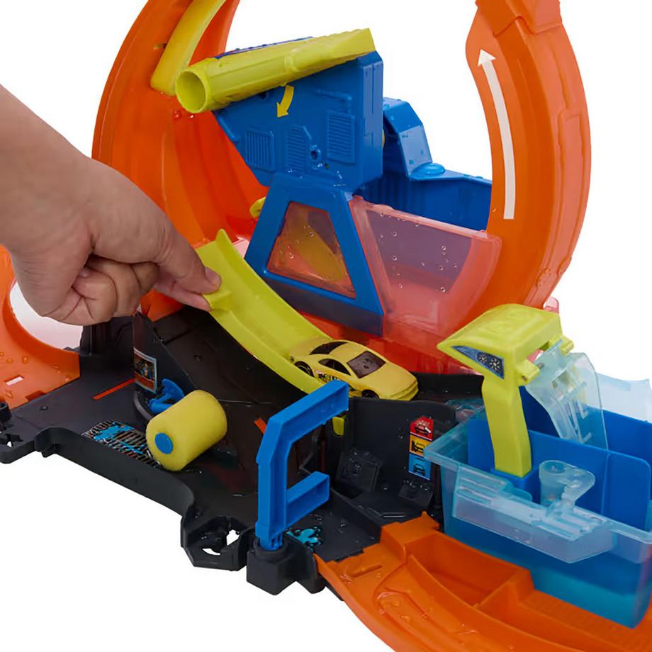 Hot Wheels  Mega Loop autolavaggio 