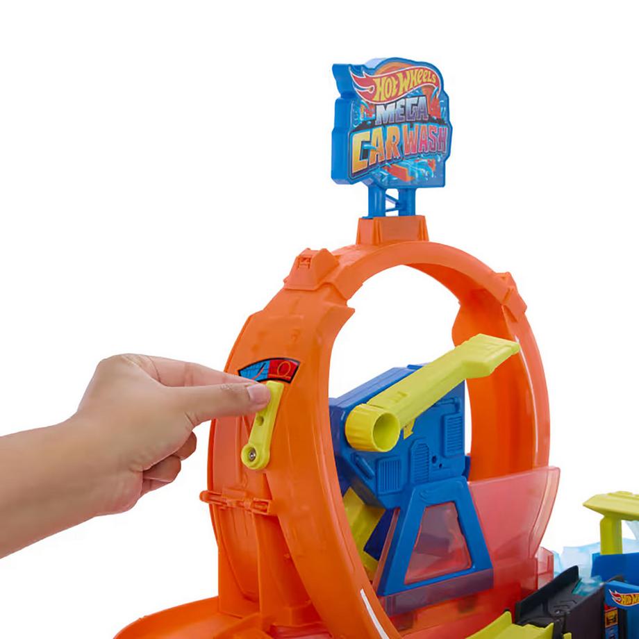 Hot Wheels  Mega Loop autolavaggio 
