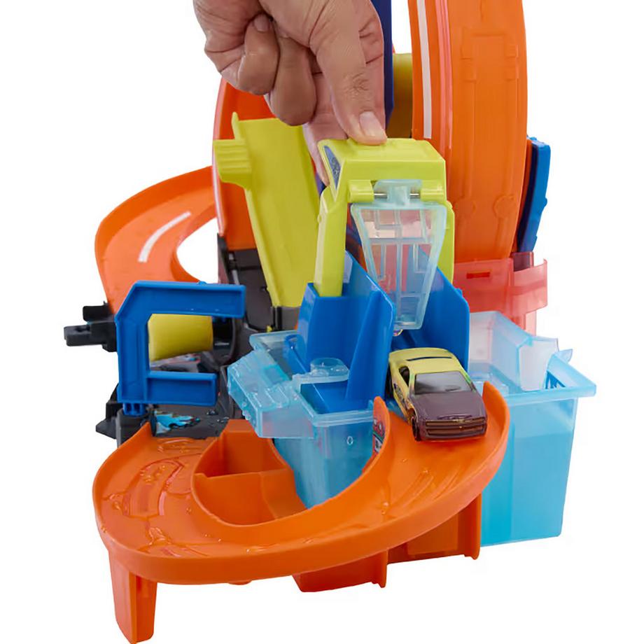 Hot Wheels  Mega Loop autolavaggio 