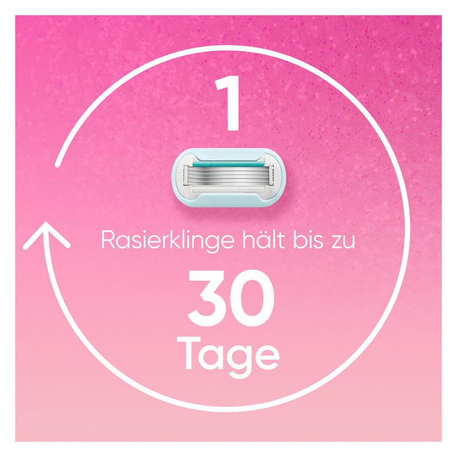 Gillette Venus  Lames de rechange Party Edition pour les femmes à la peau sensible, 3 lames de rechange 