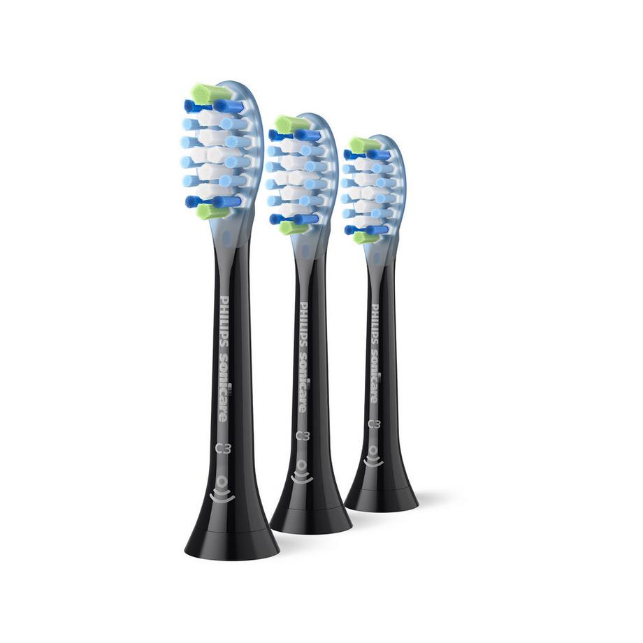 PHILIPS Sonicare Aufsteckbürsten Premium Plaque defence 2+1 Medium 