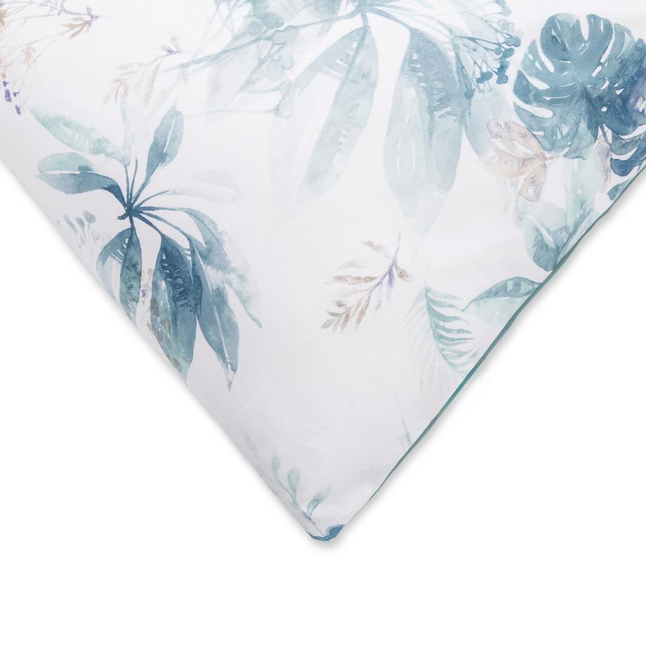 FAZZINI Taie d'oreiller Amazzonia à motif feuilles tropicales  