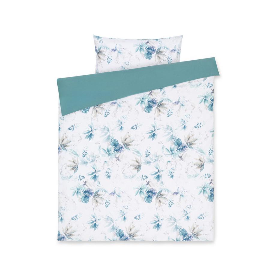 FAZZINI Taie d'oreiller Amazzonia à motif feuilles tropicales  