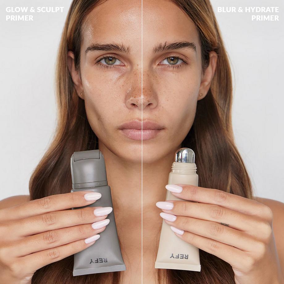REFY  Blur & Hydrate Primer - Base perfectrice anti-brillance à l'acide hyaluronique 