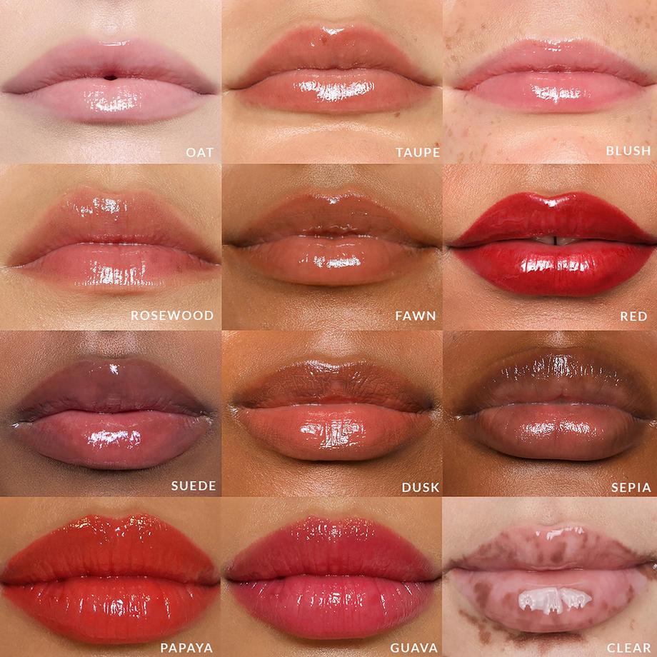 REFY  Lipgloss - Ultraglänzender, nicht klebender Lipgloss mit Hyaluronsäure 