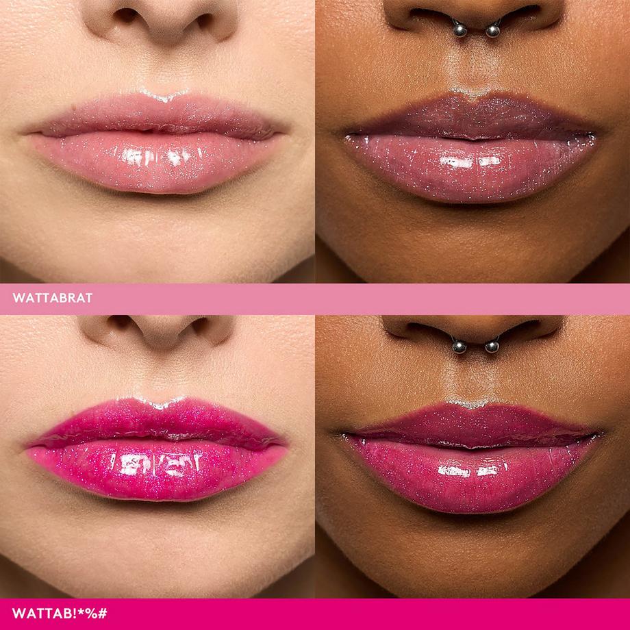 Fenty Beauty By Rihanna  WATTABRAT Gloss Bomb – Gloss à lèvres brillant et pailleté 