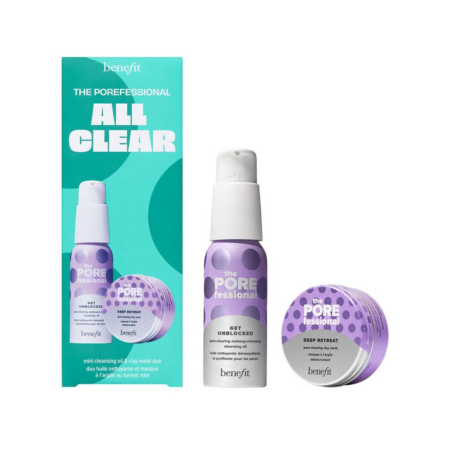 The POREfessional All Clear - Set Olio Detergente & Maschera Purificante