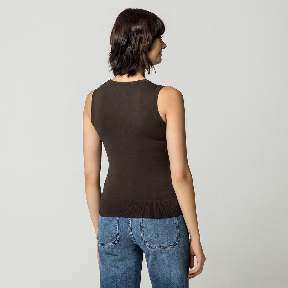 Manor Woman Ärmelloser Pullover  