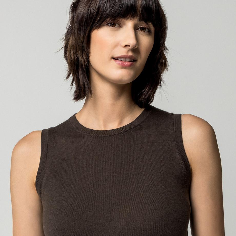 Manor Woman Ärmelloser Pullover  