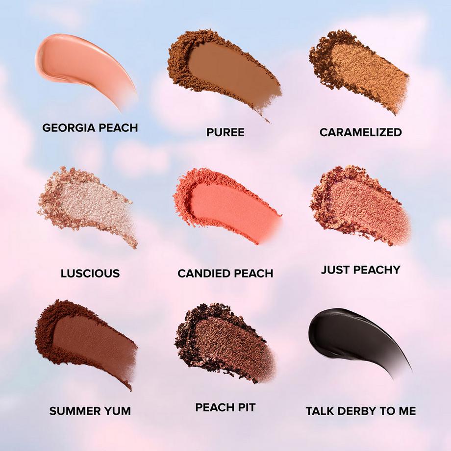 Too Faced  Sweet Peach Eye Shadow Palette - Lidschattenpalette mit Creme- und Pudertexturen 